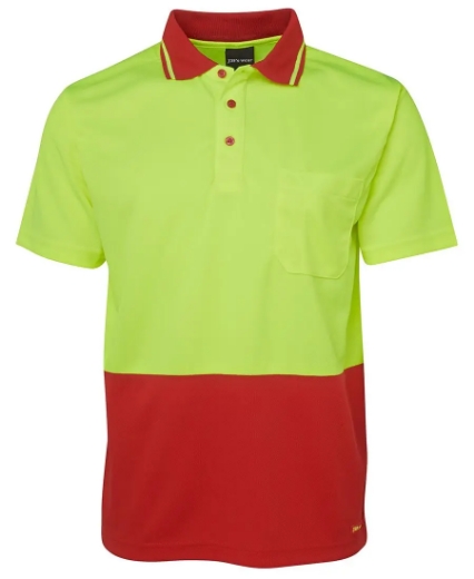 Picture of JB's Wear, HV Non Cuff Traditionalitional Polo